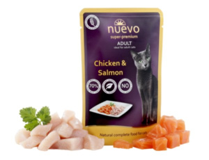 Photo №1. Canned food for cats with meat of chicken and salmon 85 gr in the city of Minsk. Price - 2$. Announcement № 1730