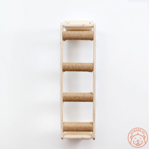 Photo №3. Wall-mounted vertical ladder-claw-point for cats Tennomon on the site 