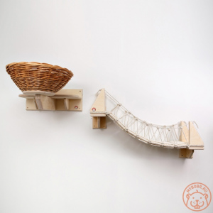 Photo №3. Wall-mounted game complex for cats in Russian Federation