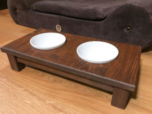 Photo №3. We offer you stylish wooden tables, with ceramic bowls in the set. in Belarus