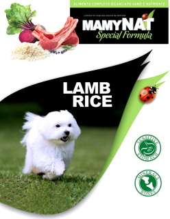 Photo №1. Mamynat Lamb & Rice. For dogs with sensitive digestion. Italy. 20 kg in the city of Москва. Price - 42$. Announcement № 3433