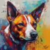 Additional photos: Custom Pet Artwork - Your Beloved Pet in Vibrant Graffiti Street Art Style