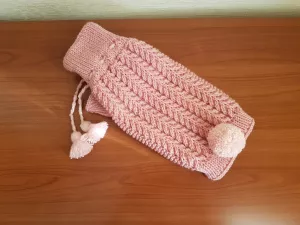 Photo №4. Small dog sweater / Dog clothes / Dog sweater / Pink sweater for dog / Chihuahua in Belarus. Announcement № 6792