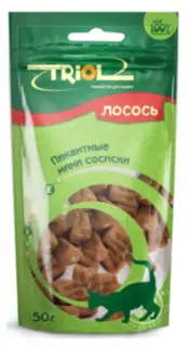 Photo №3. Savory mini salami sausages for cats 50g. Belarus