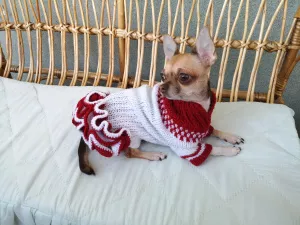 Additional photos: KNITTED DRESS (CLOTHES) FOR DOGS AND CAT ORDER