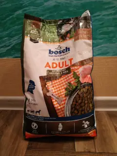 Photo №1. Bosch Adult super-premium class dry food 3 kg Bird and Millet in the city of Minsk. Price - 12$. Announcement № 1290